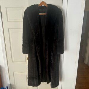 Elegant & Soft Natural Ranch Mink Woman's Coat